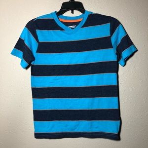 3/$15  Boys Arizona Striped Shirt Medium Blue
